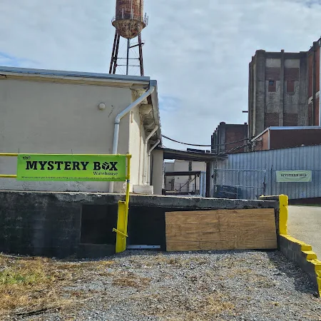 The Mystery Box Warehouse in Gastonia, NC storefront